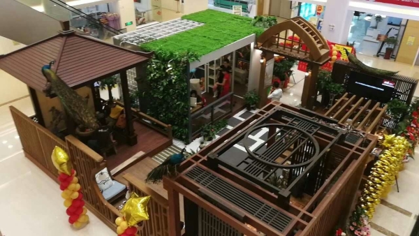 戶外木塑景觀