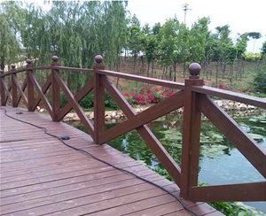 木塑拱橋